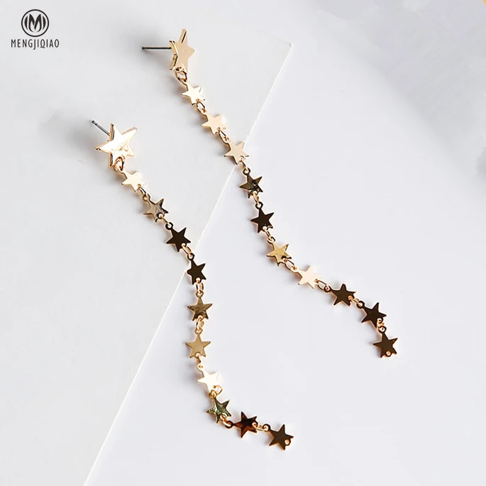 2017 трендовые элегантные длинные серьги для женщин аксессуары ушей оригинальные