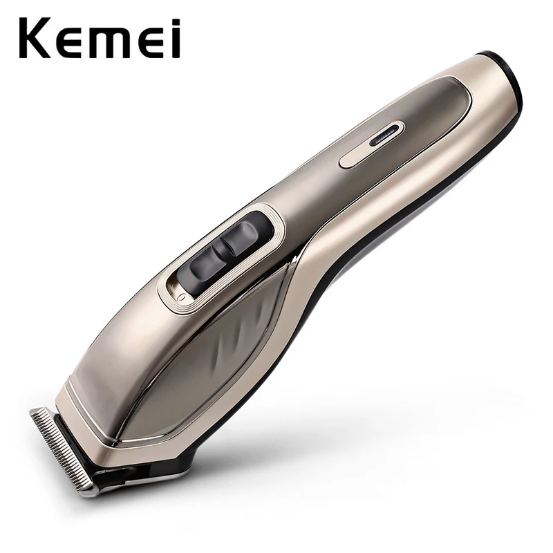 Kemei профессиональная электрическая машинка для стрижки волос перезаряжаемый