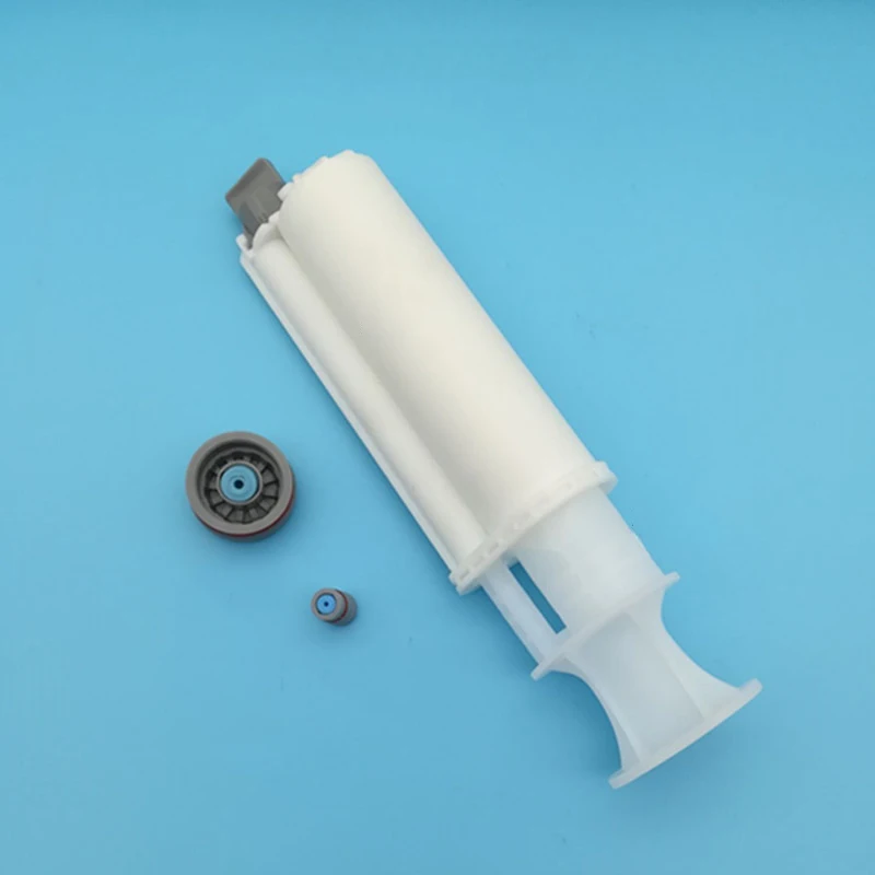 

AB 50ml 10:1 Glue Cartridge Manual Dispense Cartridge Tube Disposable Epoxy Resin Dual Glue Cartridge with 2x Mixing Nozzle