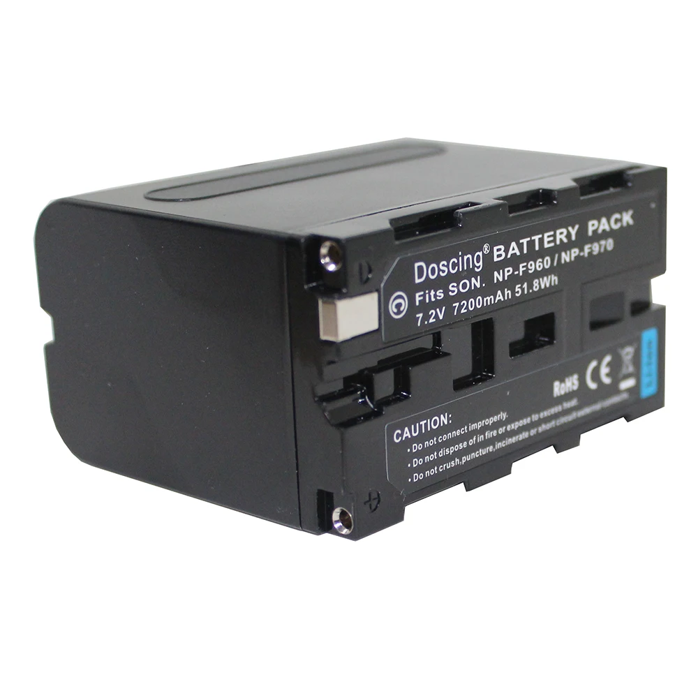 Аккумулятор для SONY F950 F330 F550 F570 F750 F770 198P 7200 мА/ч аккумулятор NP-F960 | Электроника