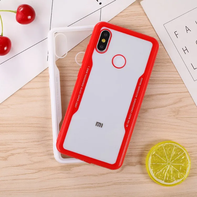 Прозрачный защитный чехол для телефона Mi 8 8SE Redmi Note 4 5 4x Xiaomi 5x 6x рамка из ТПУ