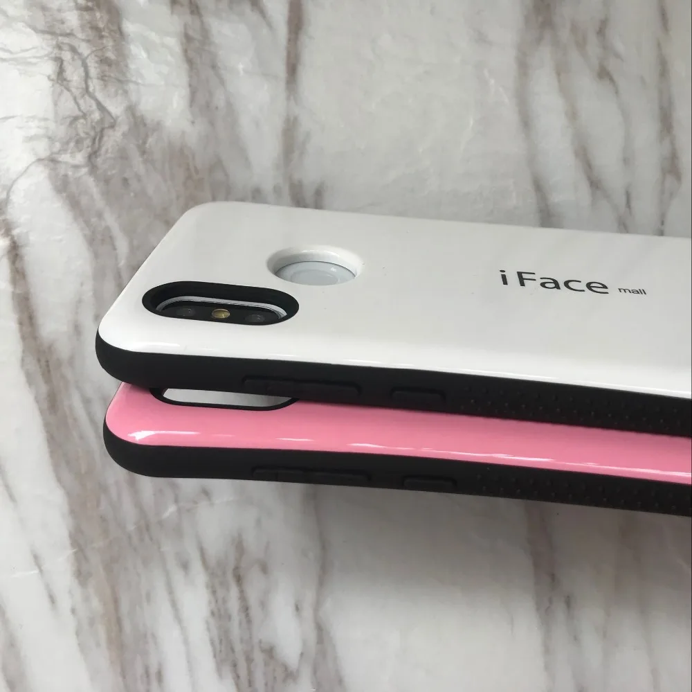 Sinbeda новая мода iFace mall для Xiaomi 8 Mi8 чехол ударопрочный задняя крышка гибридный TPU PC Mi