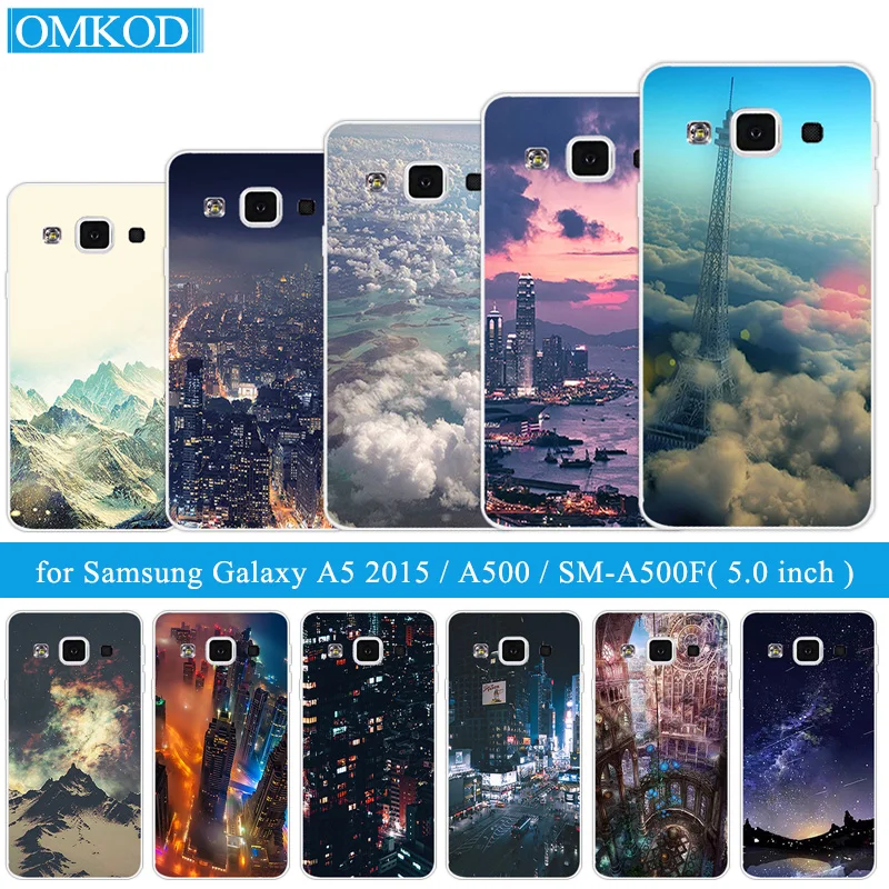 Роскошный чехол для телефона Samsung Galaxy A5 A500 A500F A5000 с функцией ночной сборки