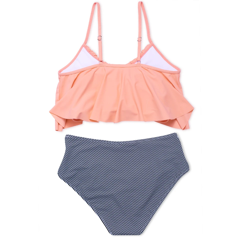 2018 г. пикантные Высокая талия росту комплект бикини бразильский Тонг строка для