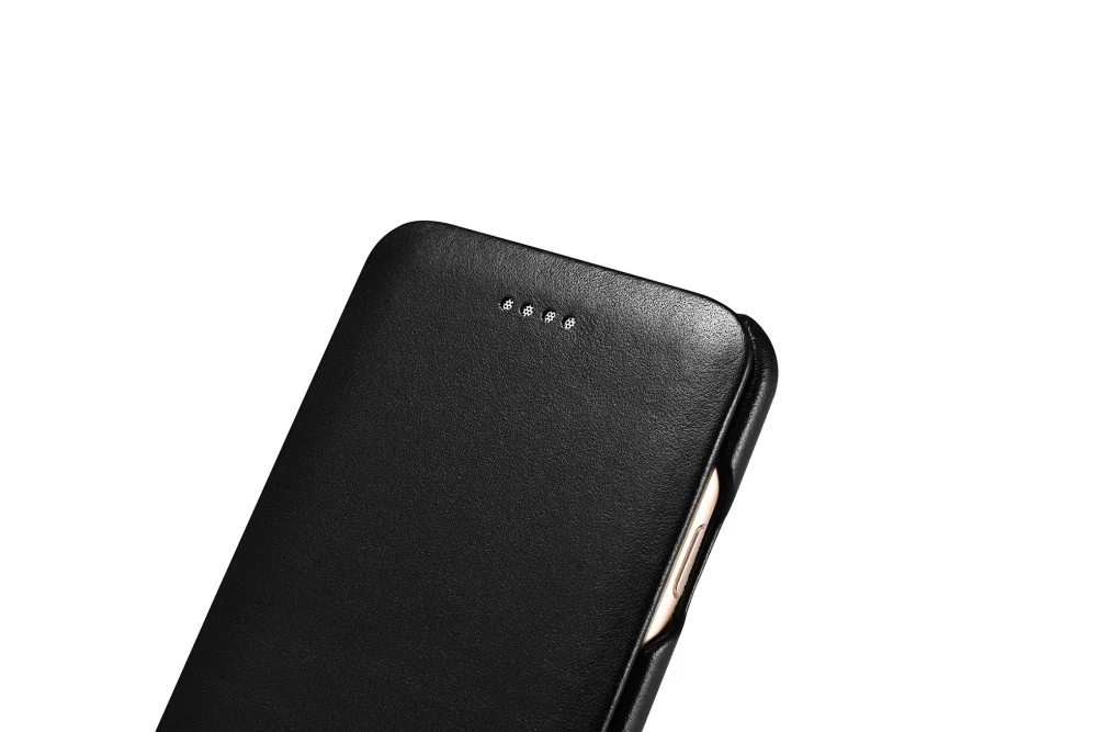 Простой модный флип-чехол для iPhone 7 8 бренд ICARER Роскошный чехол из натуральной кожи для iPhone 8 Plus 7 Plus чехол s