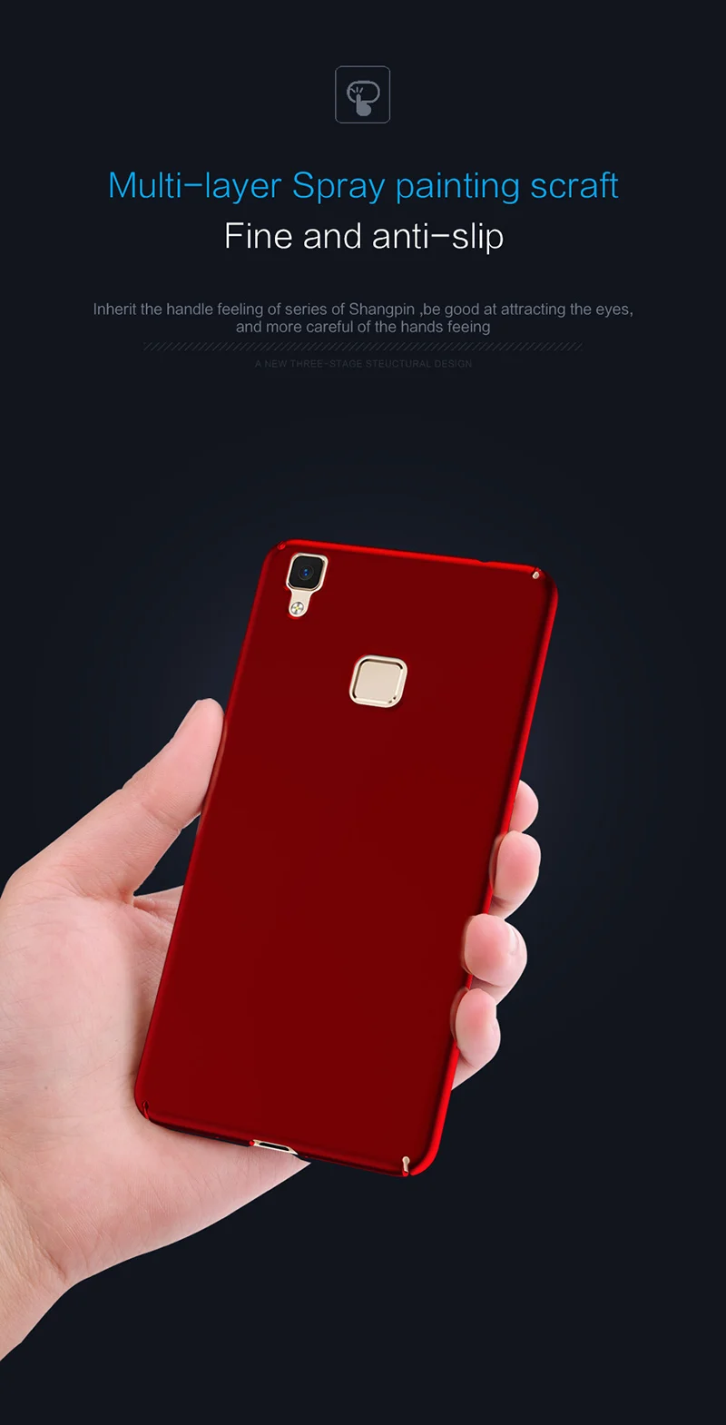 Ультратонкий гладкий Чехол для BBK Vivo V3 жесткий защитный чехол из поликарбоната 5 0