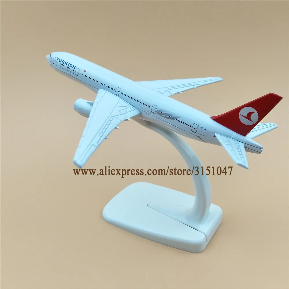 16 см Air Turkish B777 Airlines Boeing 777 модель самолета сплав Металл литье под давлением Airways