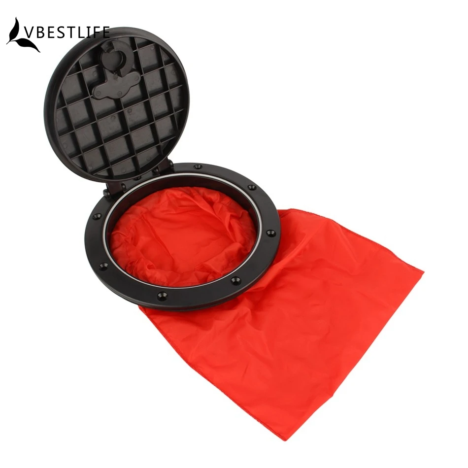 8 дюймовая палубная пластина для Каяка морской лодки с сумкой хранения комплект