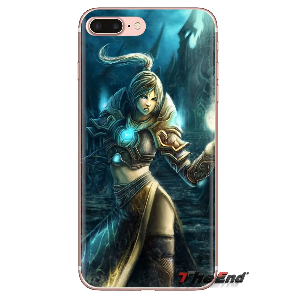 Прозрачный чехол из ТПУ с рисунками мультфильма World Of Warcrafts Shaman Priest Art для Xiaomi Redmi 4A