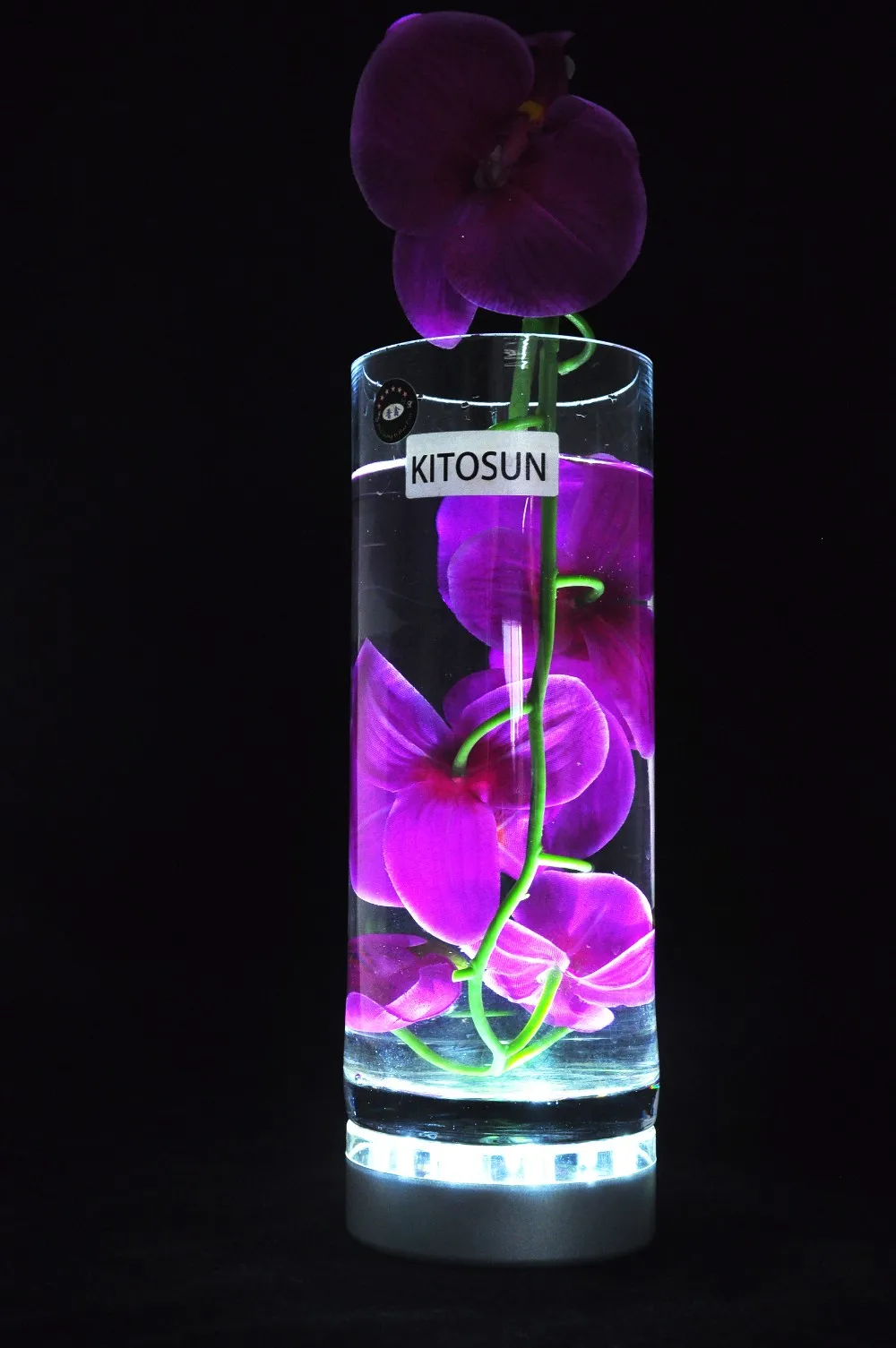 1 шт. освещение для украшения дома Серебряное основание RGB цвет светодиодное