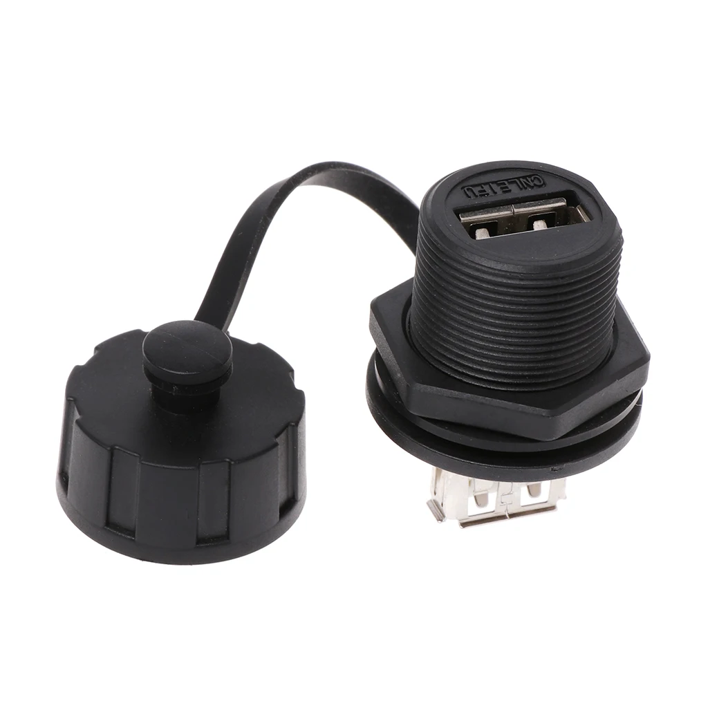 USB 2 0 гнездовой панельный разъем для крепления разъема водонепроницаемый IP67 с