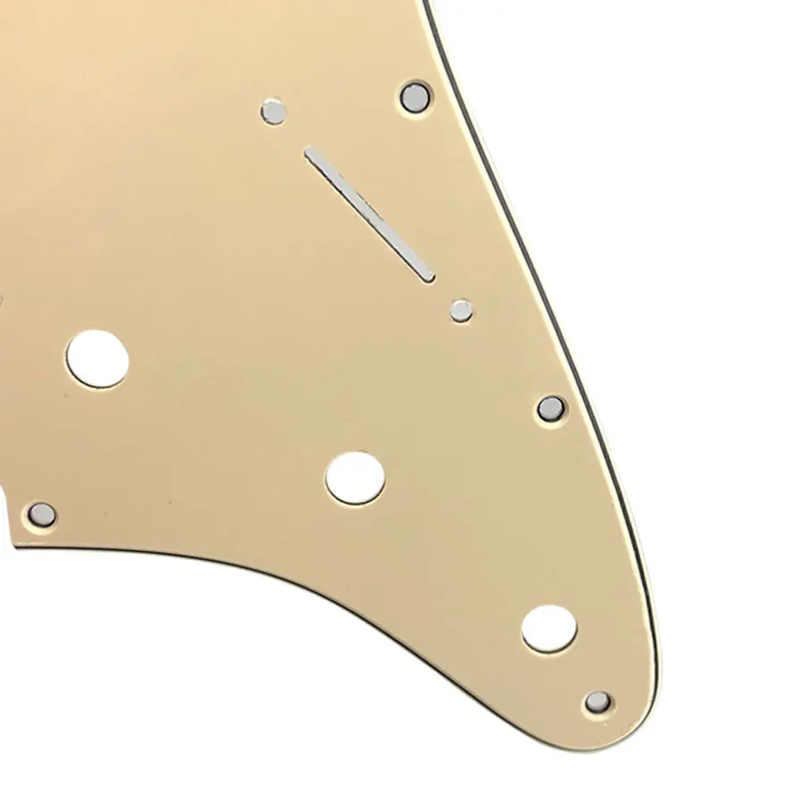 Качественные электрогитары Для США \ Мехико Fd Stratocaster 11 отверстий HSS PAF хамбакер гитара накладка царапина пластина