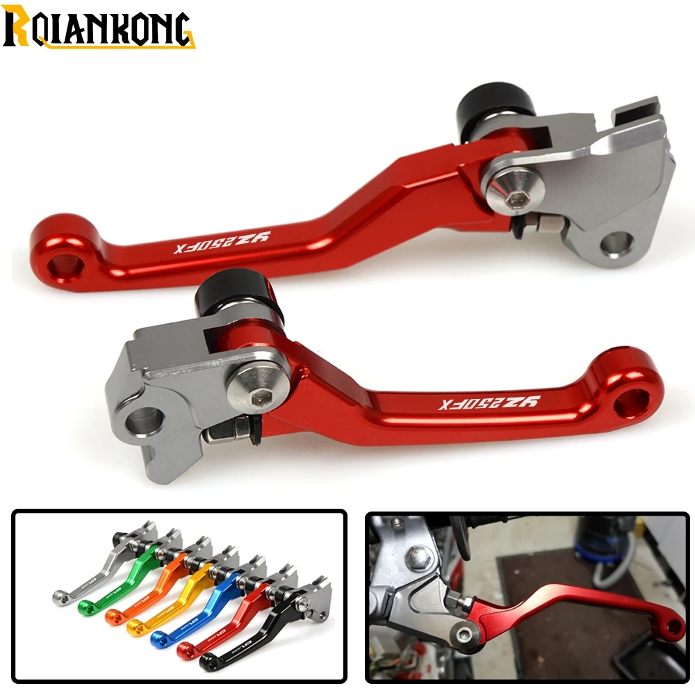 2018 LOGO YZ250FX dirt bike Pivot Brake Clutch Levers foldable motorbike brake For yamaha 2015 -2018 YZ 250FX YZ250 FX | Автомобили и