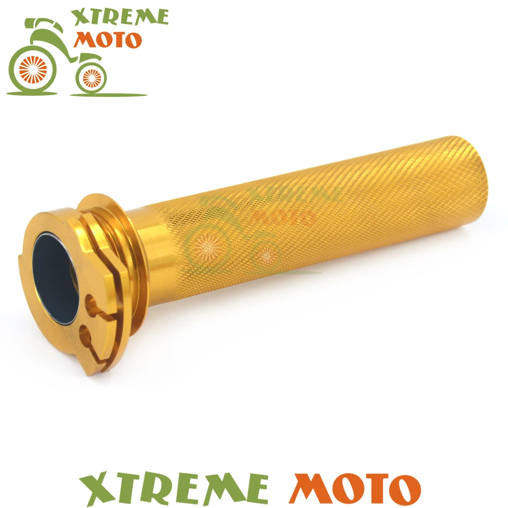 Заготовка CNC Золотой мотоцикл Твистер дроссельная труба для Suzuki RMZ 250 450 RMZ250 04 06 RMZ450