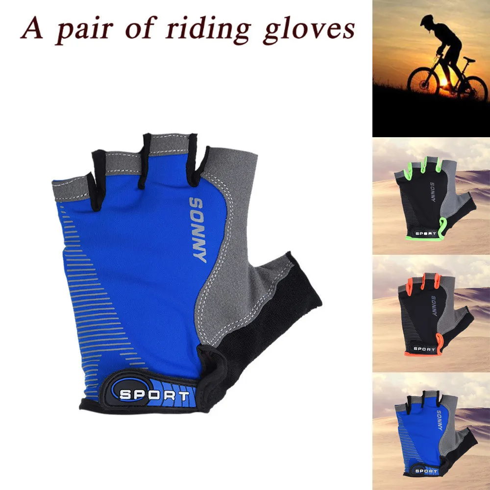 Breathable Cycling Bicycle Sports soft and comfortable Breathable Sweat Mesh Glove L50/1226