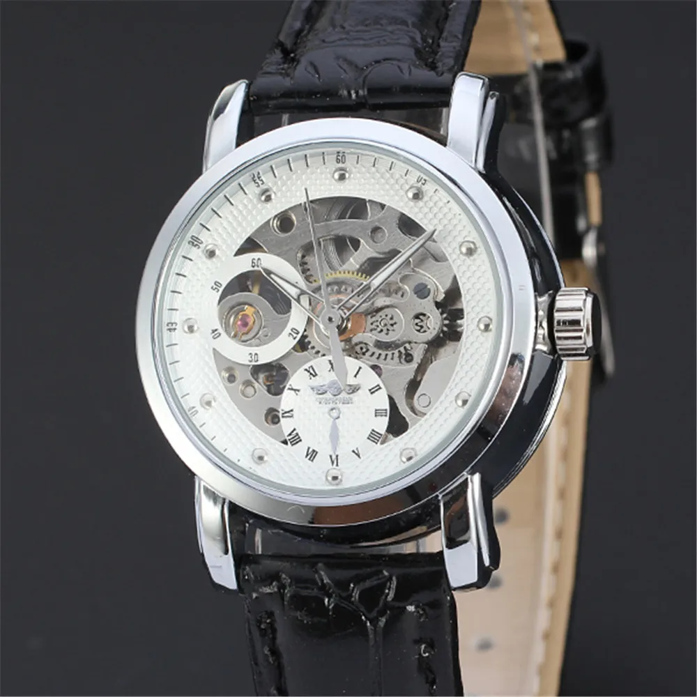 Новые женские часы WINNER повседневные автоматические механические классические