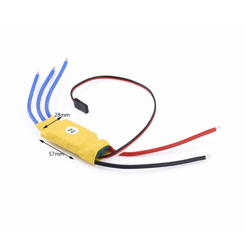 30A Бесщеточный Регулятор скорости двигателя RC ESC для радиоуправляемой модели