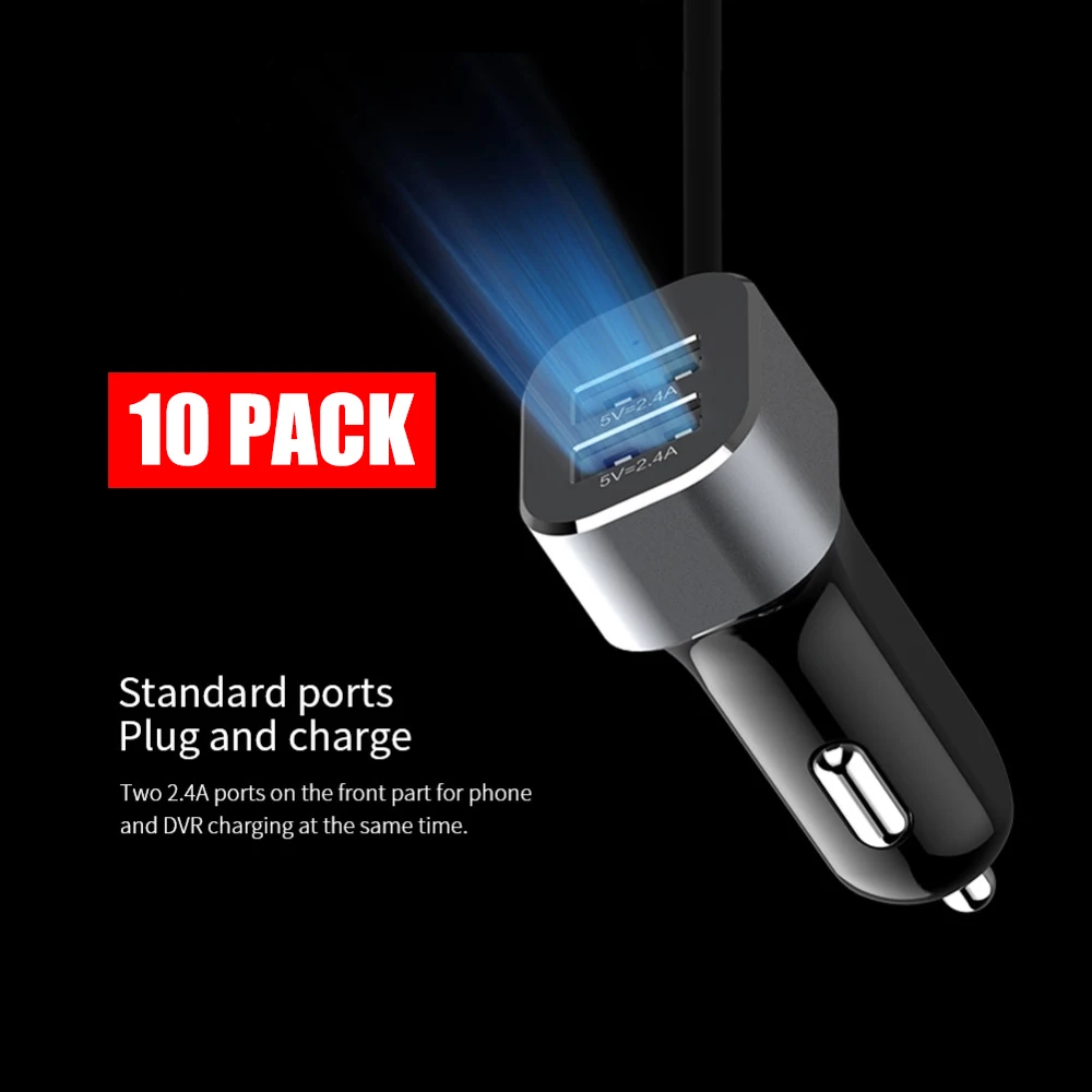 Переходник usb type c с 4 портами для зарядки в машине быстрое зарядное устройство micro