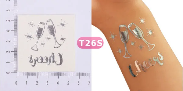 5 шт. девичник вечерние девичник Временные татуировки команда надпись «Bride Tribe» наклейки для временных татуировок для Свадебная вечеринка декоративные аксессуары для душа невесты - Цвет: T26