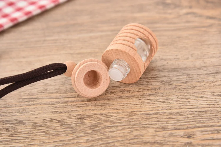 

4ML Beech House Perfume Bottle Glass Pendant Car Hanging Bottle 100PCS/LOT