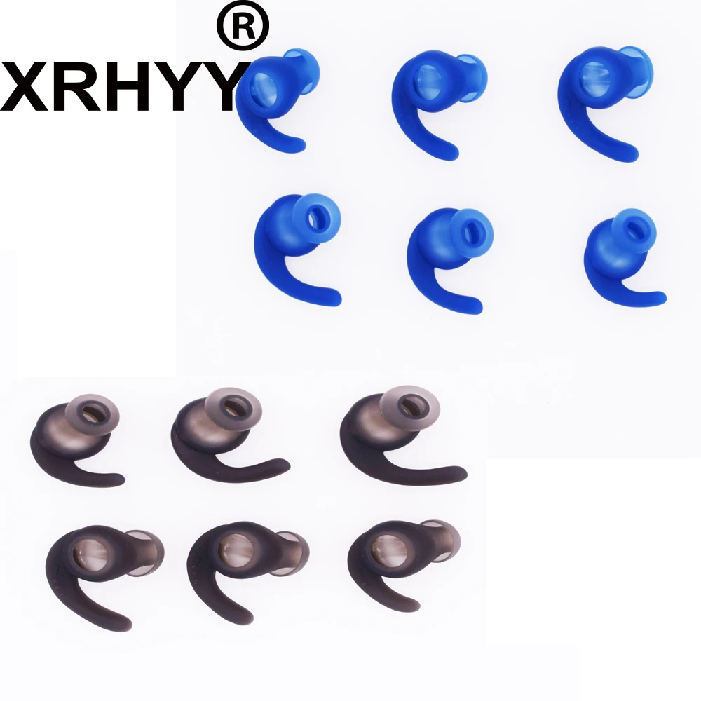 XRHYY 3 пары SML вкладыши Силиконовые амбушюры Сменные противоскользящие с ушным
