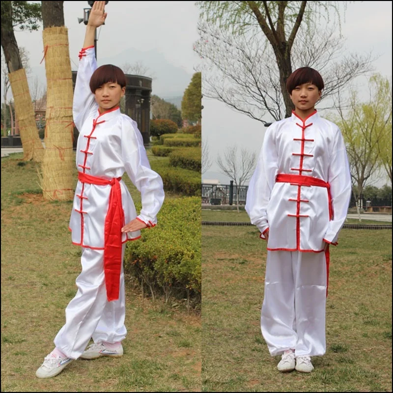 Одежда Кунг-фу Wushu одежда костюм для боевых искусств тренировочная форма shaolin kungfu
