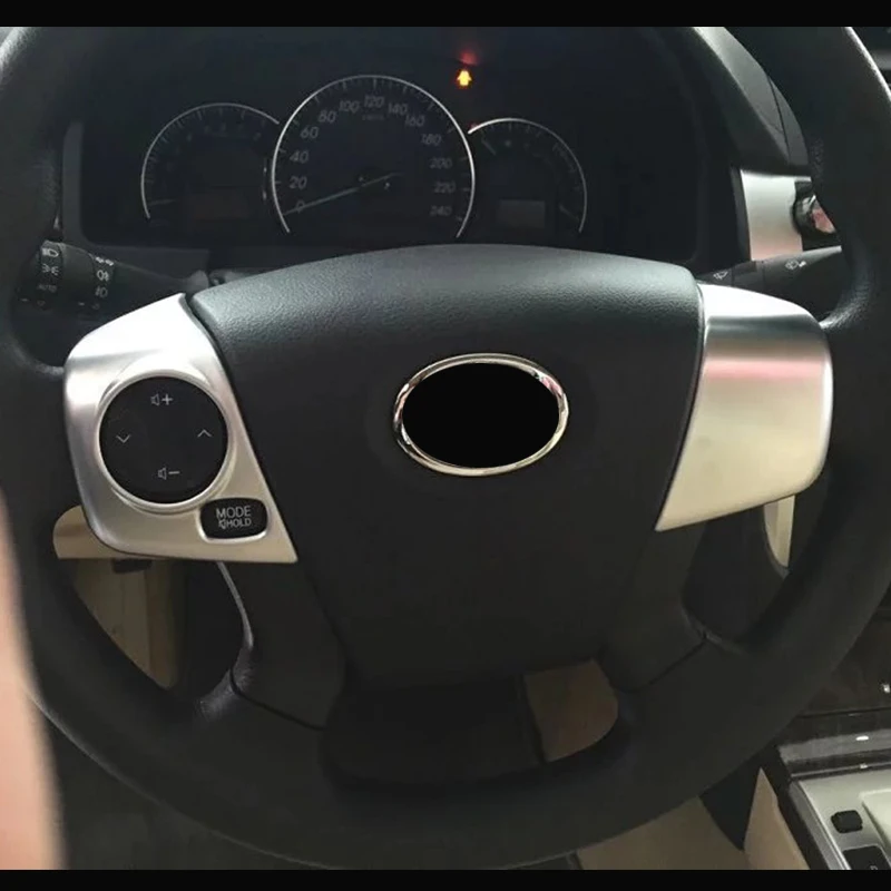 ABS-пластик для Toyota Camry 2015 2016 2017 аксессуары кнопка рулевого колеса автомобиля