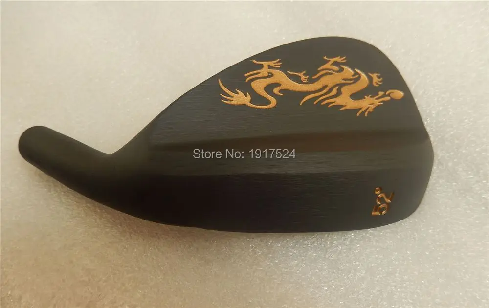 Кованая углеродистая стальная клиновая головка Dragon для гольфа фрезерованная