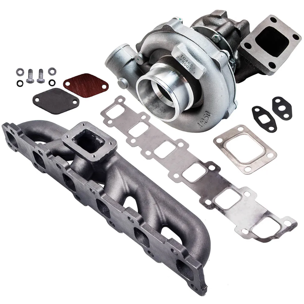 T3/T4 Turbo Зарядное устройство. 50/R T04E T3 T4 0 63/R КОЛЕСА КОМПРЕССОРА масла линии
