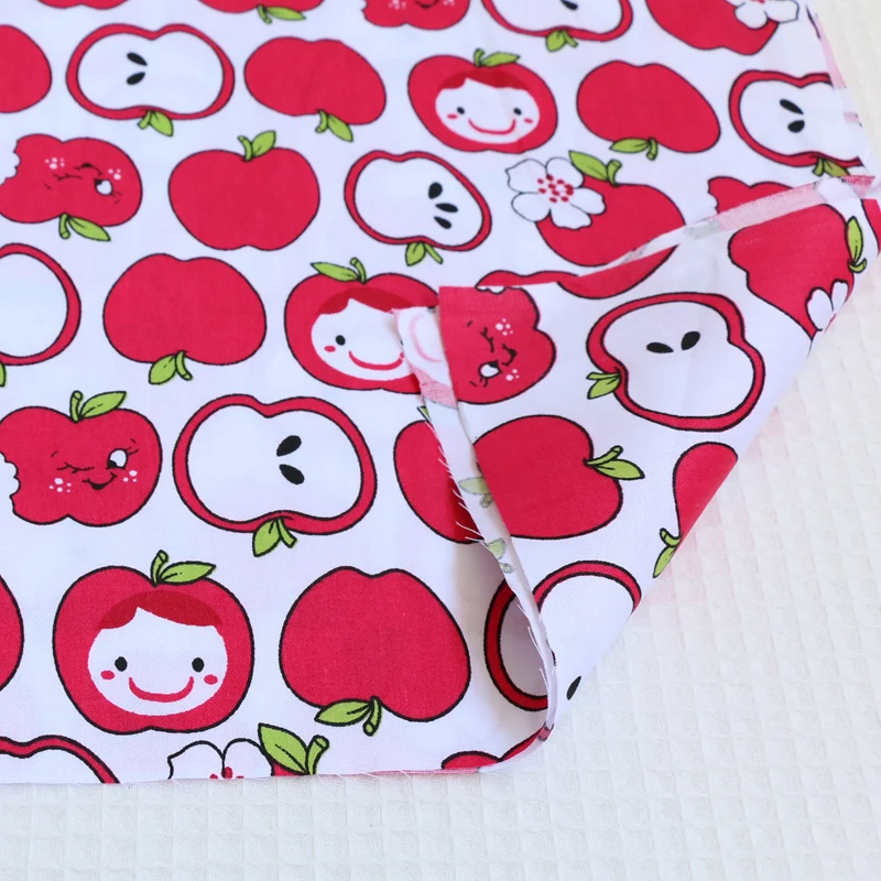 100% хлопчатобумажная ткань для шитья сделай сам Лоскутная Ткань детская одежда