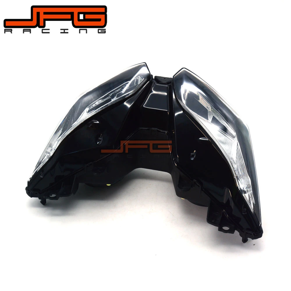Передняя фара для мотоцикла головные фонари лампы в сборе KAWASAKI Ninja250 Ninja300 Ninja ZX6R