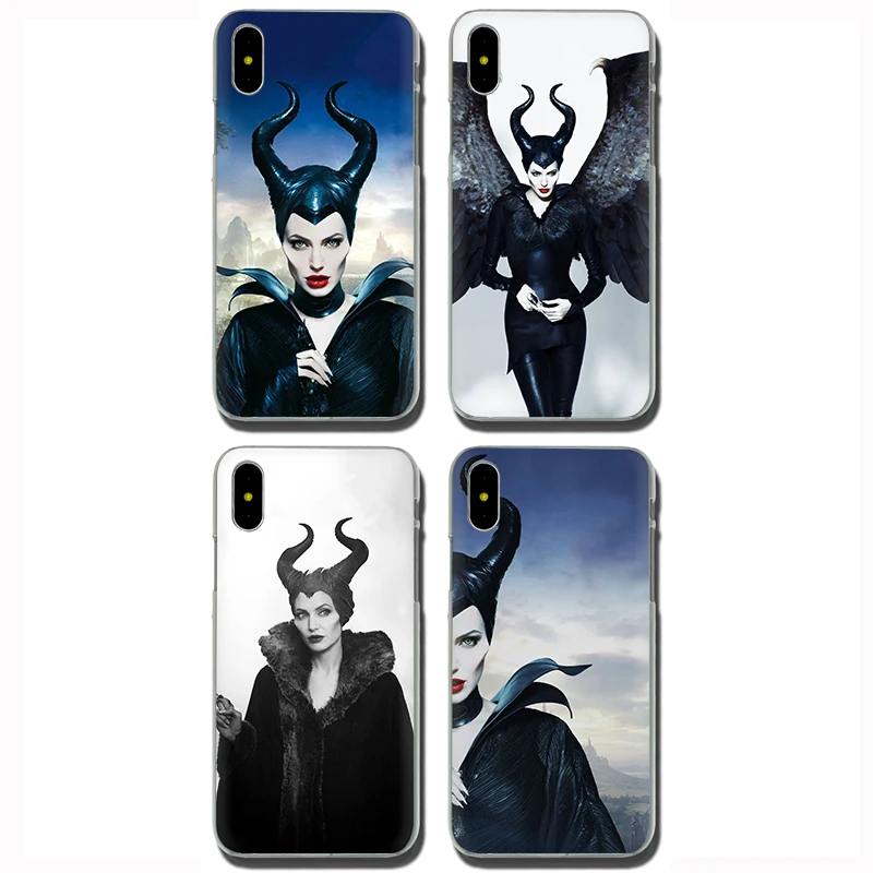 Жесткий чехол для телефона Maleficent чехол для iPhone 5 5S SE 5C 6 6s 7 8 Plus X XR XS Max