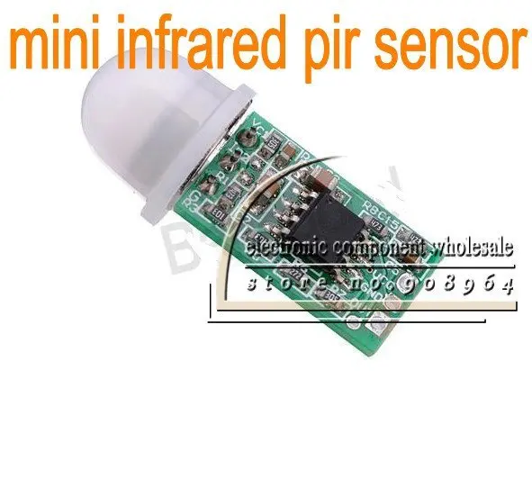 

Инфракрасный датчик движения PIR 27x12 мм