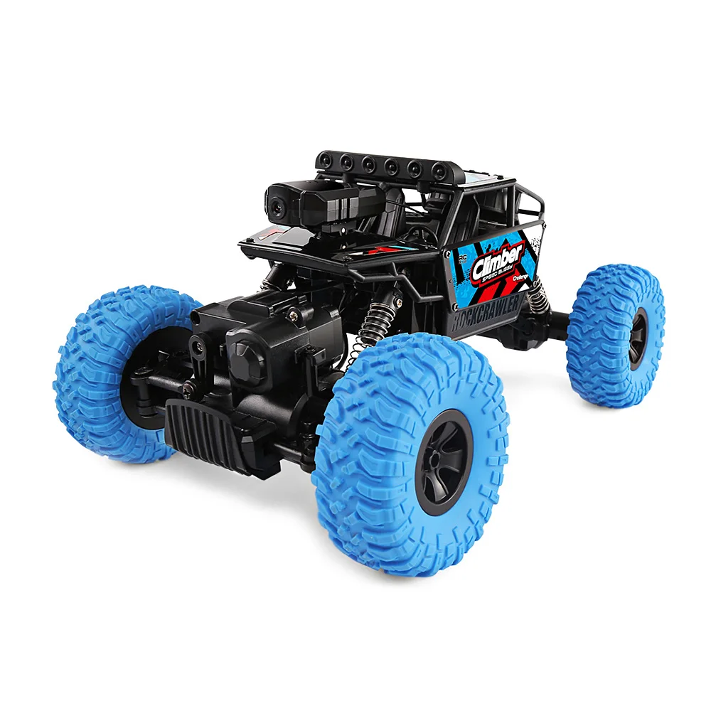 JJRC Q45 RC автомобили 1/18 2 4 ГГц 4WD внедорожный автомобиль WiFi FPV 480P камера приложение