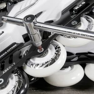 Функциональный ручной шестигранный ключ для роликовых коньков, 4 мм, серебристый, с Т-образной рукояткой, для роликовых коньков, шестигранный ключ, аксессуар