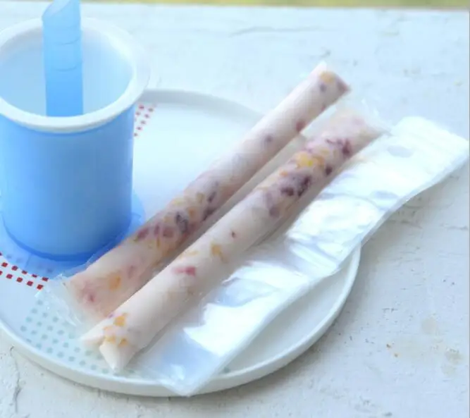 100 шт DIY Формочки Для Мороженного фруктовый лед мешки для морозильников форма