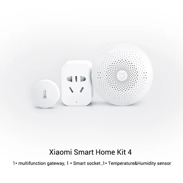 Xiaomi умный дом Комплект шлюз двери окна датчик человеческого тела датчик беспроводной переключатель многофункциональные умные устройства комплект - Цвет: 3 In 1