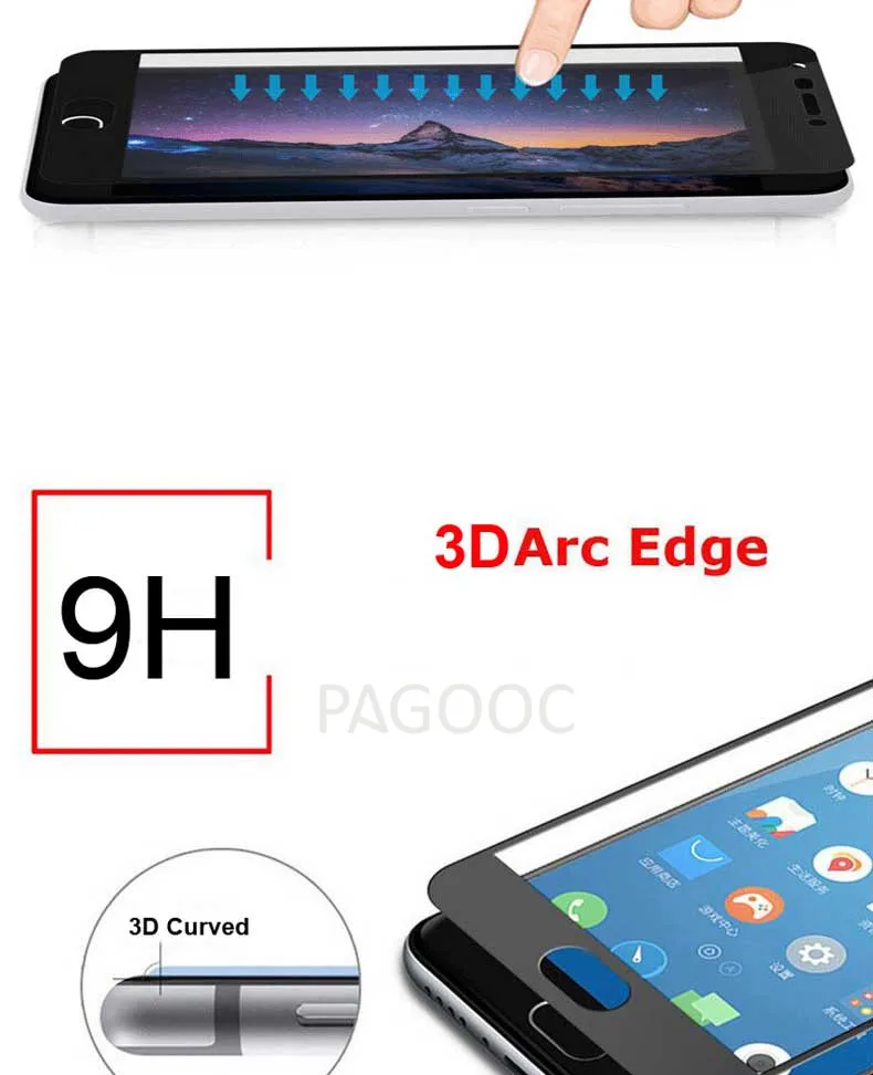 5D закаленное стекло для Meizu M6s M5S M5 M6 M5C M6T M5 M6 Note полное покрытие Защита экрана для Meizu M15 15 Lite Plus пленка