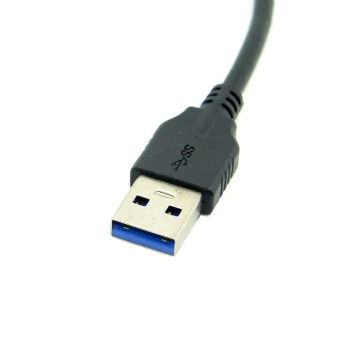 

Xiwai 0.4M Right Angled 90 Degree USB 3.0 A Type Male to Straight A Type Male Data Cable