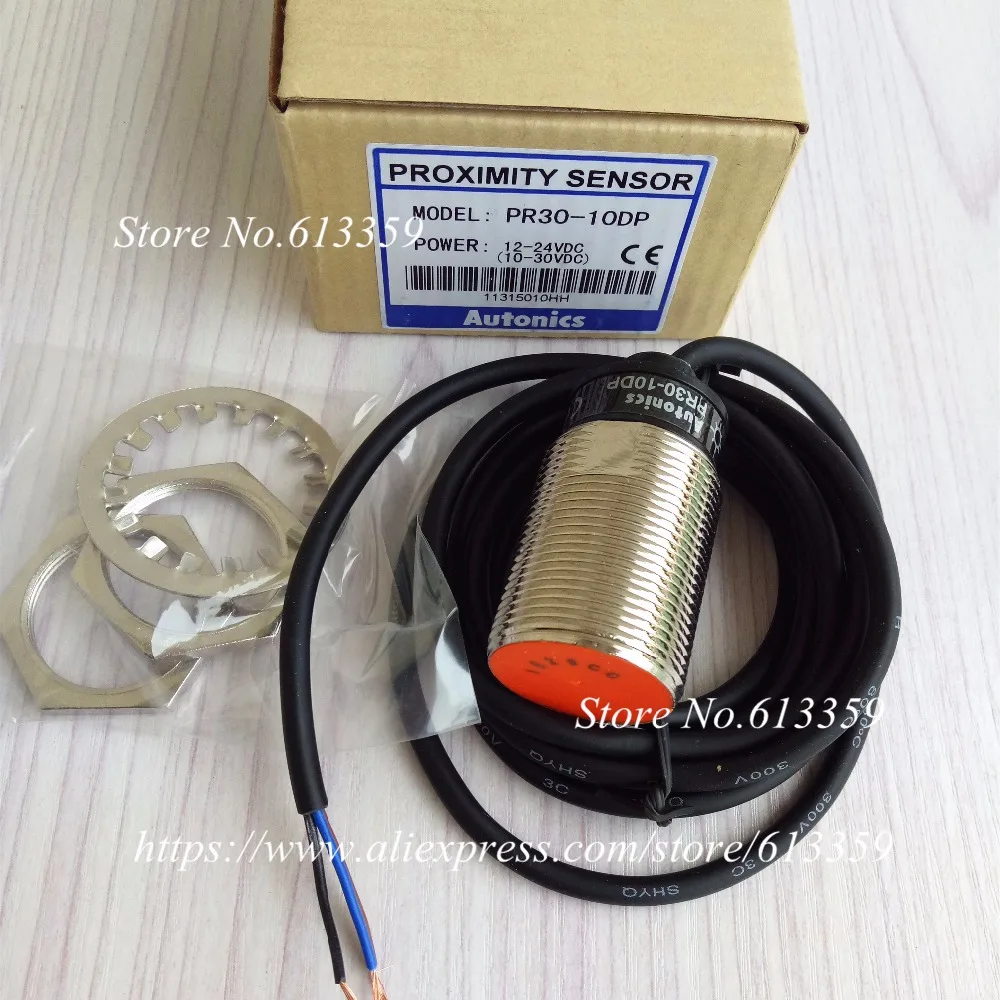 5pcs Autonics PR30-10DP PNP DC 3 Wire NO Proximity Switch Sensor New High-Quality | Электронные компоненты и
