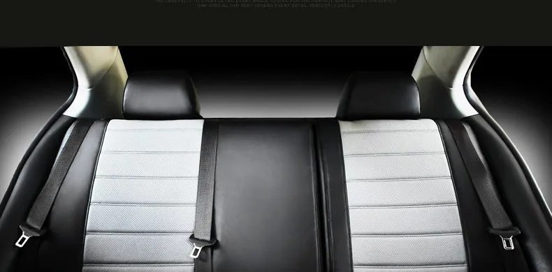 Новые кожаные чехлы на сиденья для vw cc passat jetta phaeton touareg polo Tiguan BORA golf lavida santana beetle