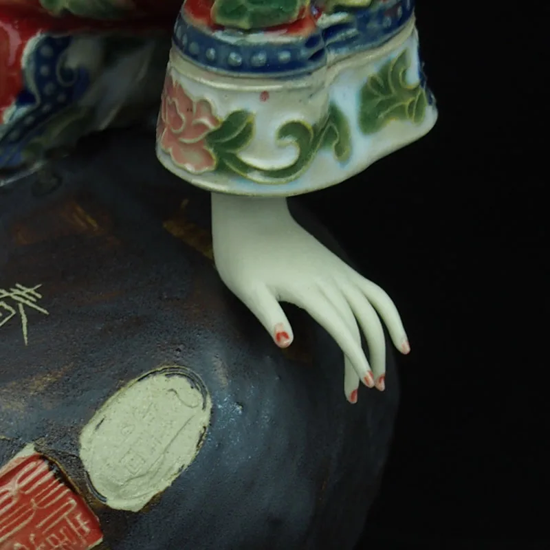Народное искусство фарфор керамика традиционная китайская фигурка коллекция