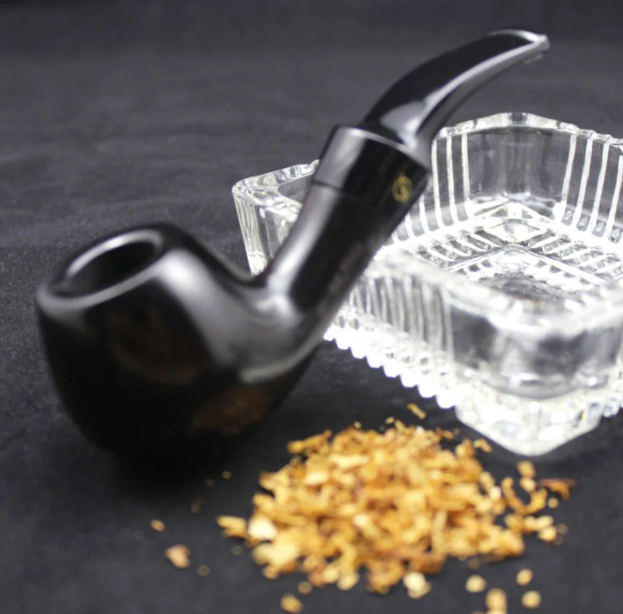 16 инструментов элегантная мужская трубка ручной работы из черного дерева для