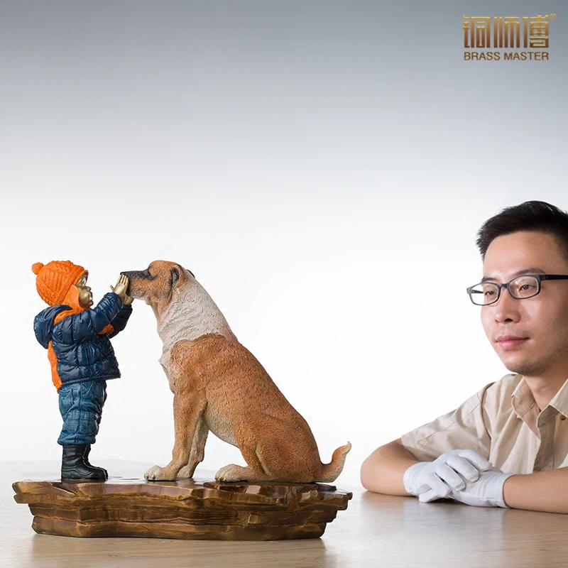 Медные поделки с надписью Детская невинность для маленького мальчика и его