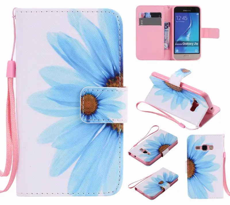 Style 3 Для samsung Galaxy J1 чехол кожаный бумажник откидная крышка samsung Galaxy J1 чехол для samsung J1 Coque J3 6 - Цвет: Style 3