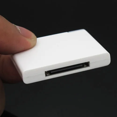 100 шт./лот Bluetooth музыкальный аудио адаптер 30pin приемник для iPod Touch iPhone подключения