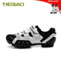 tiebao cycling shoes outdoor breathable mountain mtb bike bicycle shoes self locking non slip riding men sneakers women