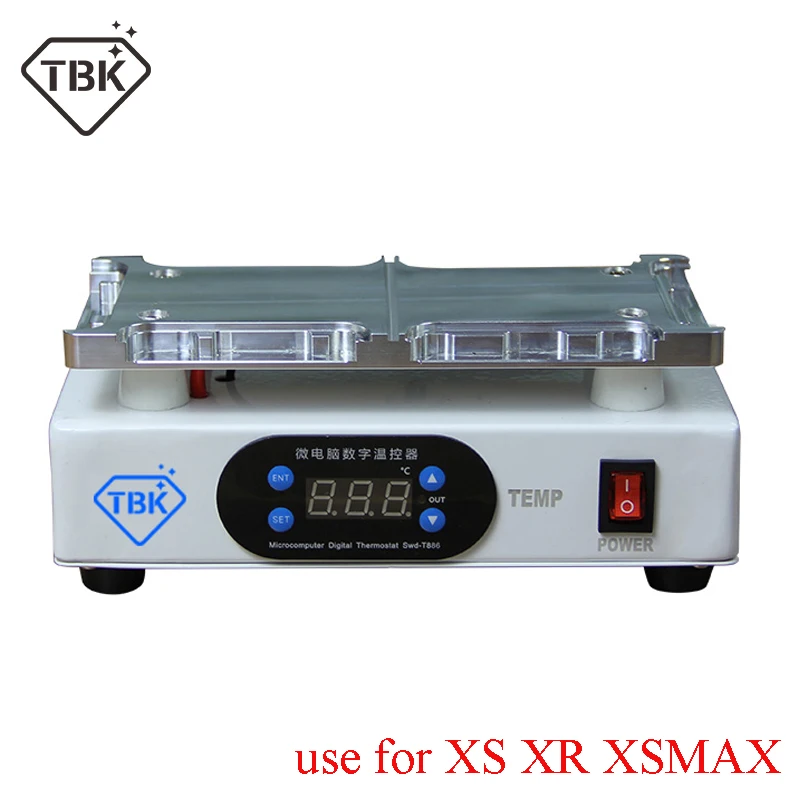 Отделительный аппарат TBK ЖК дисплей средней рамки для ремонта iPhone X XR XS Xs Max|Наборы