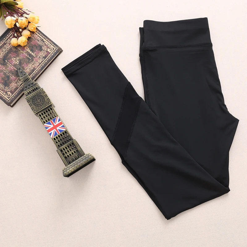 Yoga Pants Womens Gym Sports Workout Leggings Running Fitness Mesh Net Trousers | Спорт и развлечения