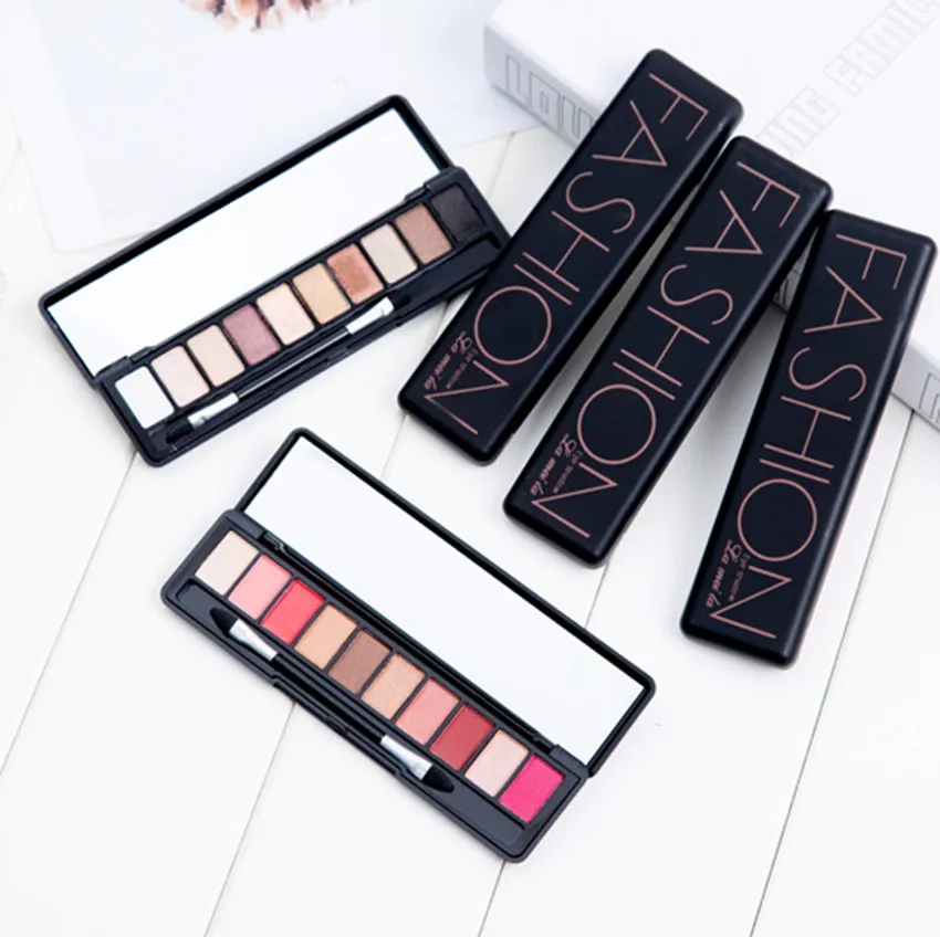 LAMEILA бренд Make Up 10 теплых цветов матовые тени для век Палетка теней оттенков в